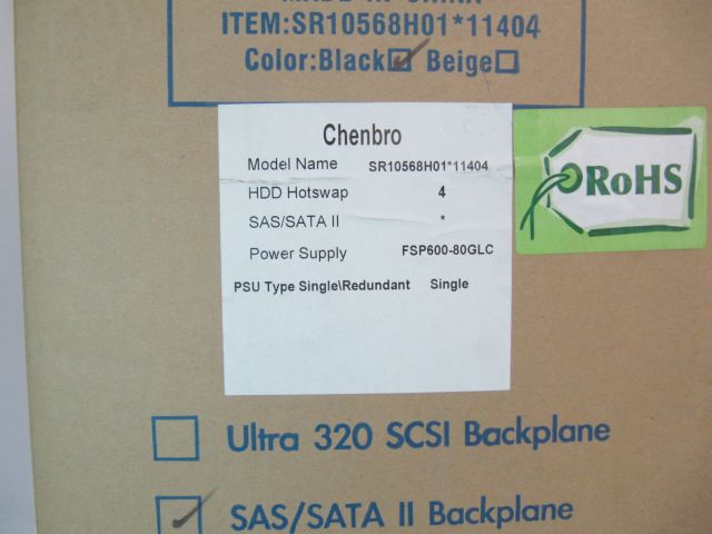 Серверный корпус CHENBRO SR 105 - Pic n 255111