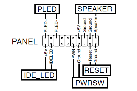 Удлинитель контактов фронт панели материнской - Pic n 255612