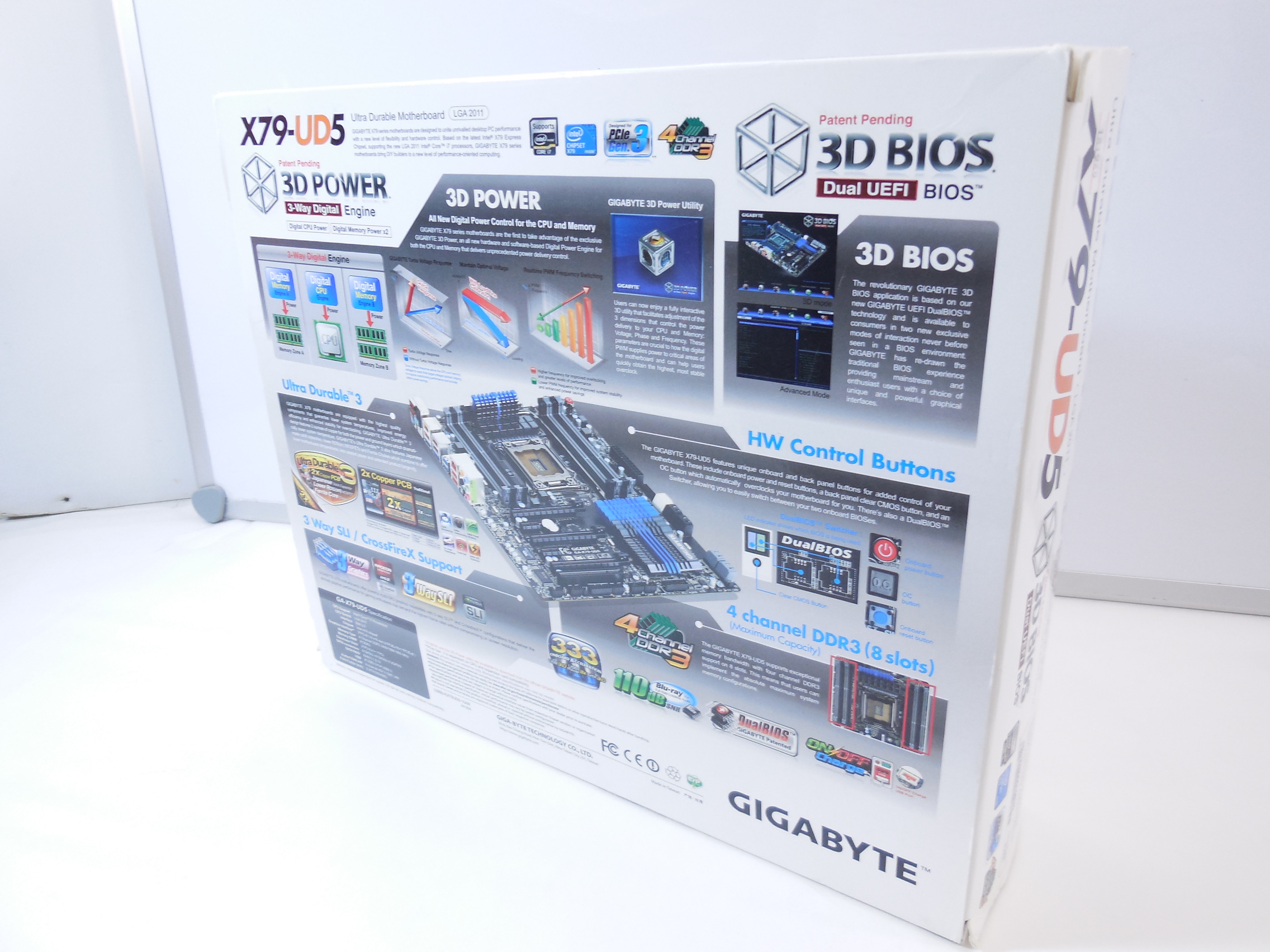 Материнская плата GIGABYTE GA-X79-UD5 RTL - Pic n 269406