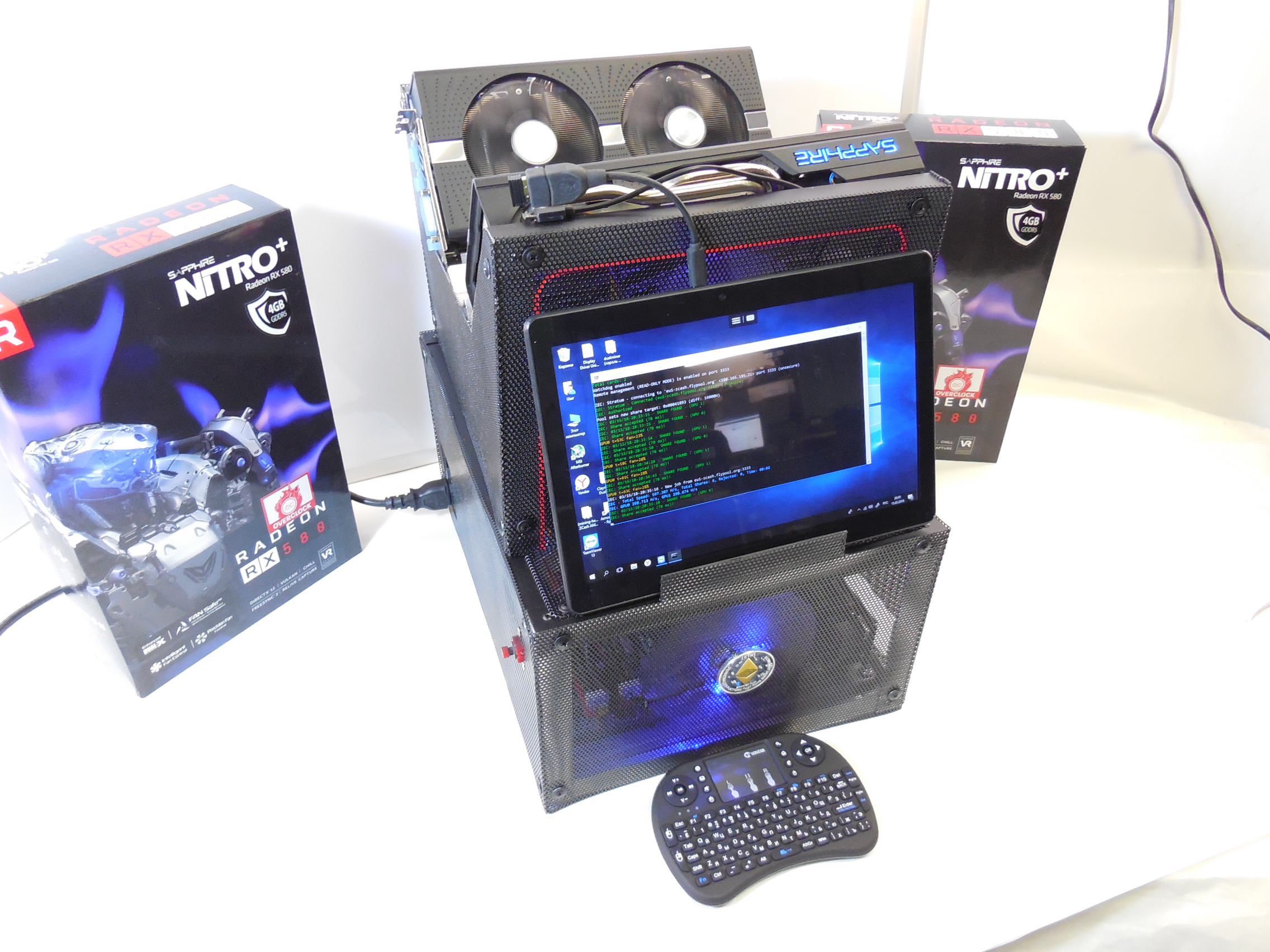 Эксклюзивная Ферма для майнинга 2 видеокарты - Pic n 272446