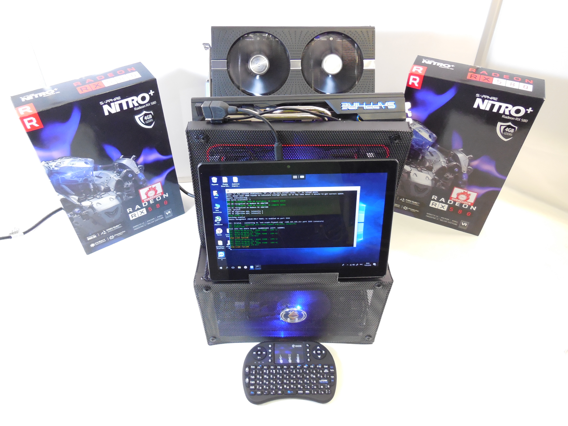 Эксклюзивная Ферма для майнинга 2 видеокарты - Pic n 272446