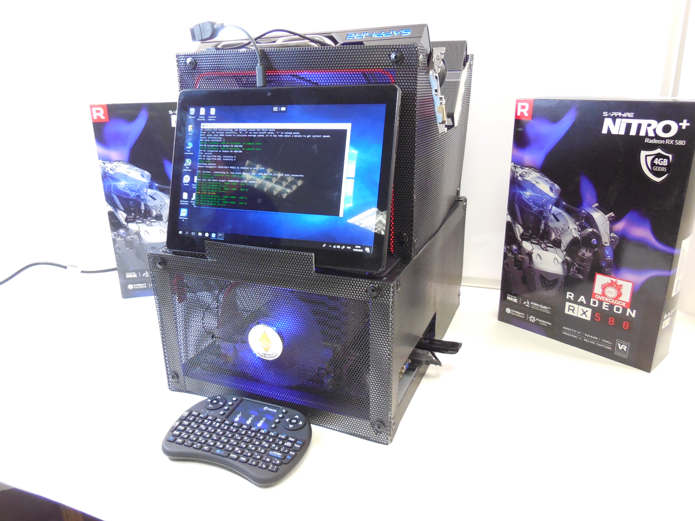 Эксклюзивная Ферма для майнинга 2 видеокарты - Pic n 272446