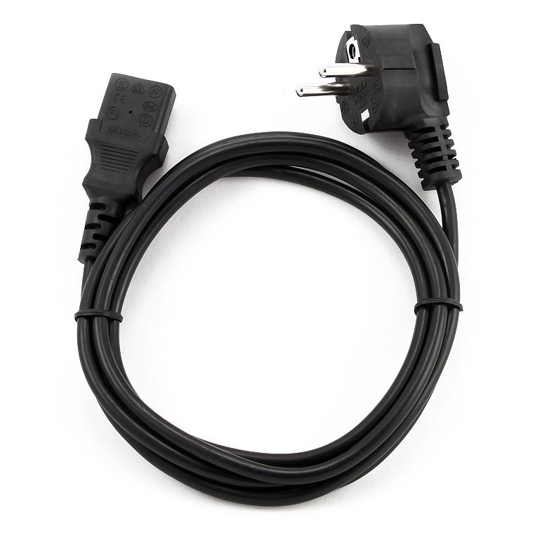 Кабель компьютер — розетка 220V 1. 8м Европейский - Pic n 37555