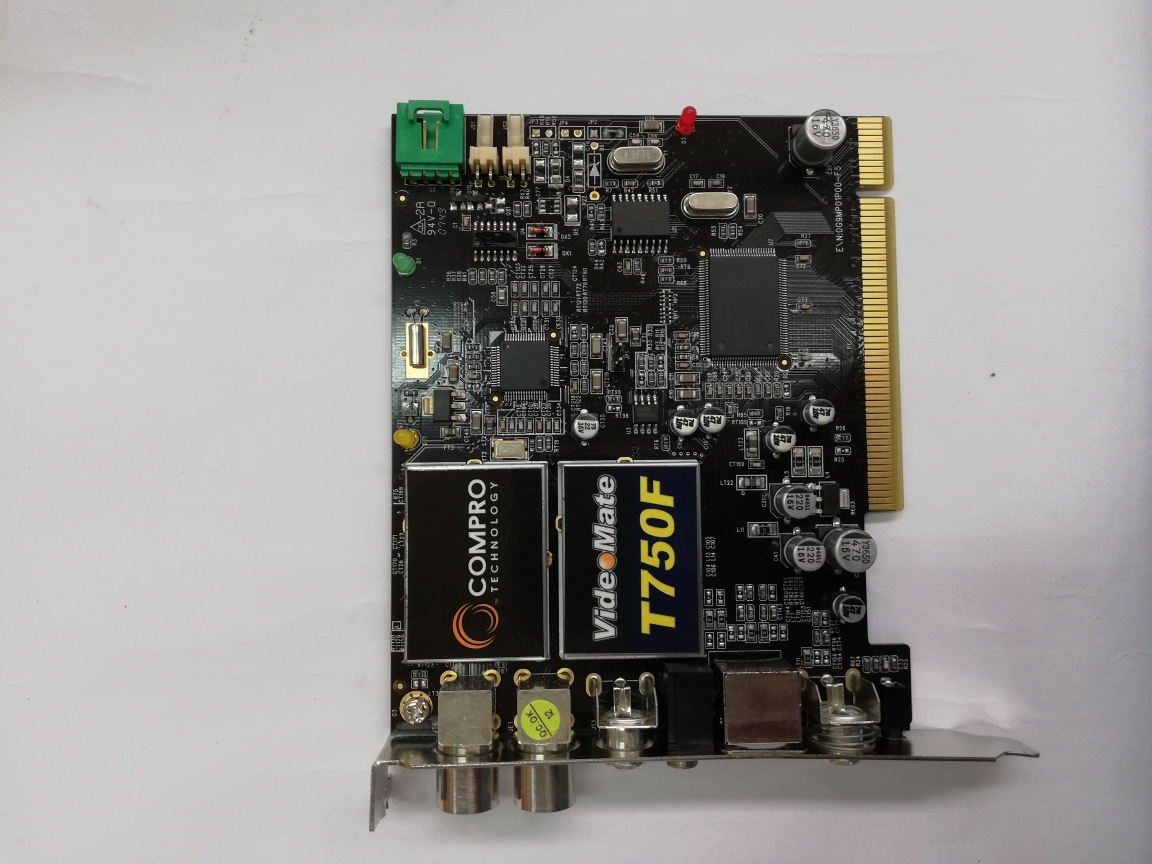 TV/FM-тюнер COMPRO VM Vista T750F Dual D/A PCI - Pic n 257877