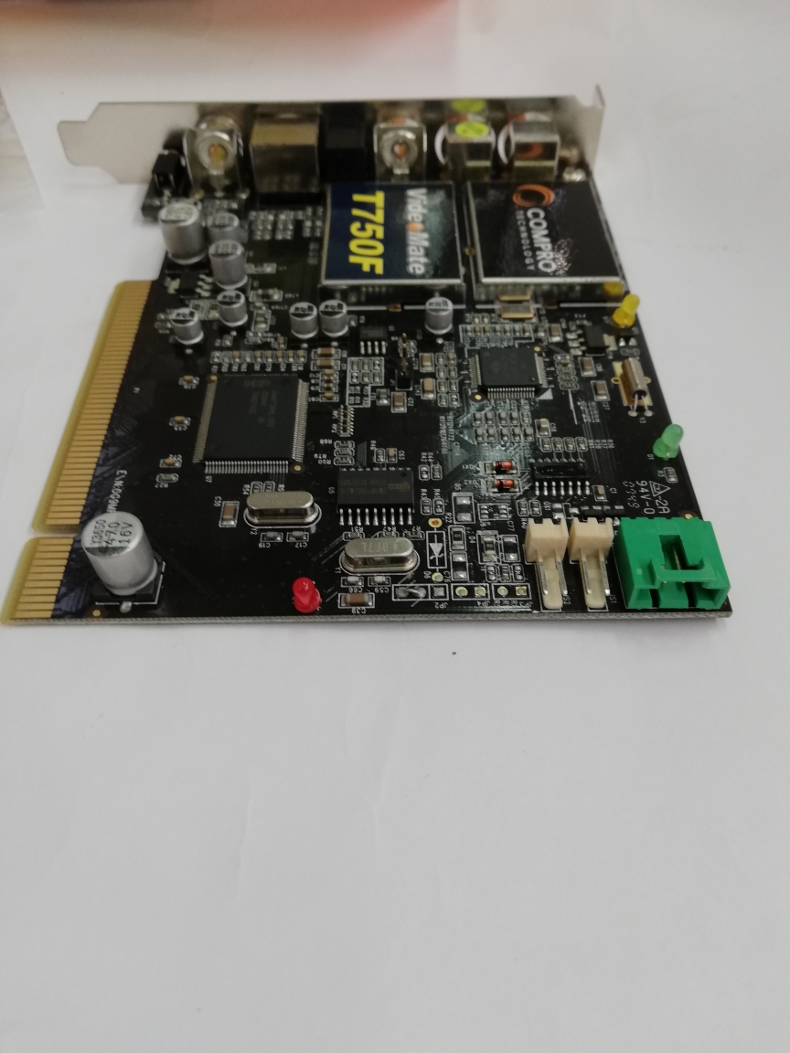 TV/FM-тюнер COMPRO VM Vista T750F Dual D/A PCI - Pic n 257877