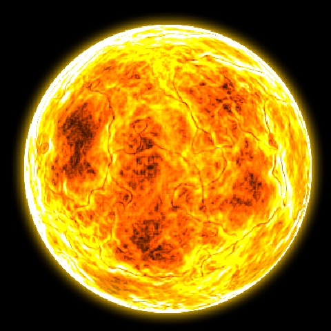 Мощность рекордной вспышки на Солнце
