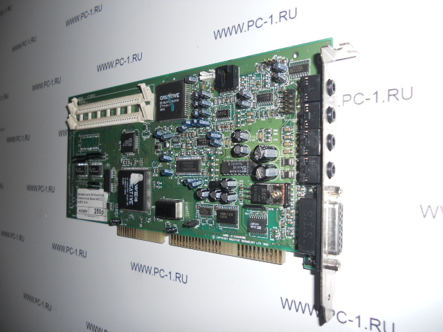 Звуковая карта ISA Sound Card Creative Sound Blaste AWE 32 st3670 16 bit / AWE CT8903-DAQ 643D Новая