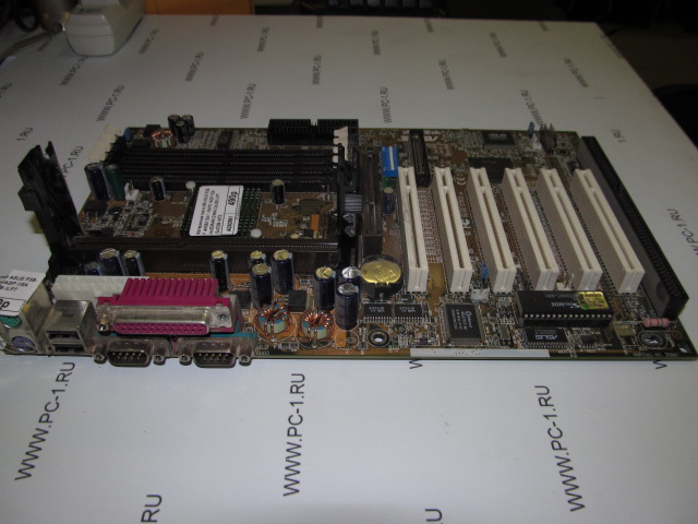 Материнская плата MB ASUS P3B-F i443BX Slot 1 /6xPCI /AGP /ISA /4xSDRAM DIMM /2xUSB /LPT /2xCOM /ATX
