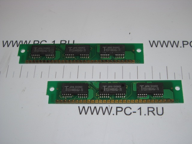 Модуль памяти SIMM 30pin 2x1Mb 2Mb