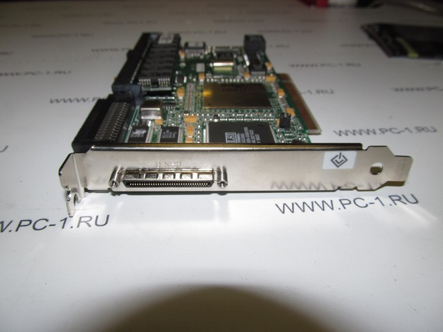 Контроллер PCI SCSI AcceleRAID 150 Ultra2 SCSI to PCI RAID Controller / 4МБ кэш/ p/n 772173-00 / Intel i960RP RISC 33MHz / один канал Ultra2 SCSI LVD / RAID уровни: 0, 1, 0+1, 3, 5,10, 30, 50, JBOD /