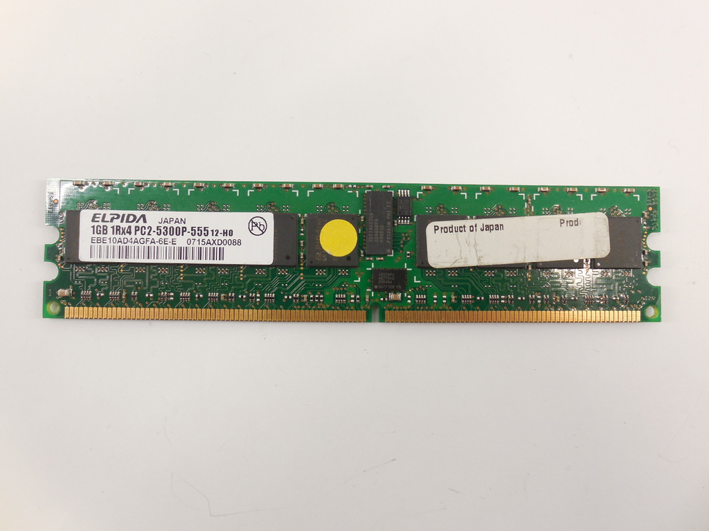 Серверная память DDR2 Elpida 1GB ECC - Pic n 260885