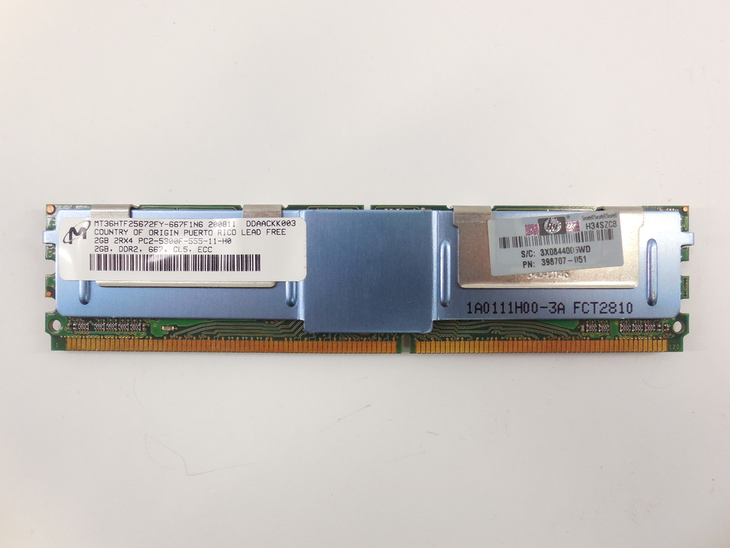 Модуль памяти Micron FB-DIMM DDR2 2Gb  - Pic n 260892