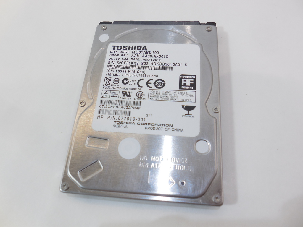 Жесткий диск 2. 5 SATA 1TB Toshiba - Pic n 258305