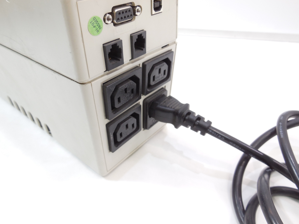 Кабель компьютер — розетка 220V 1.8м Европейский - Pic n 37555