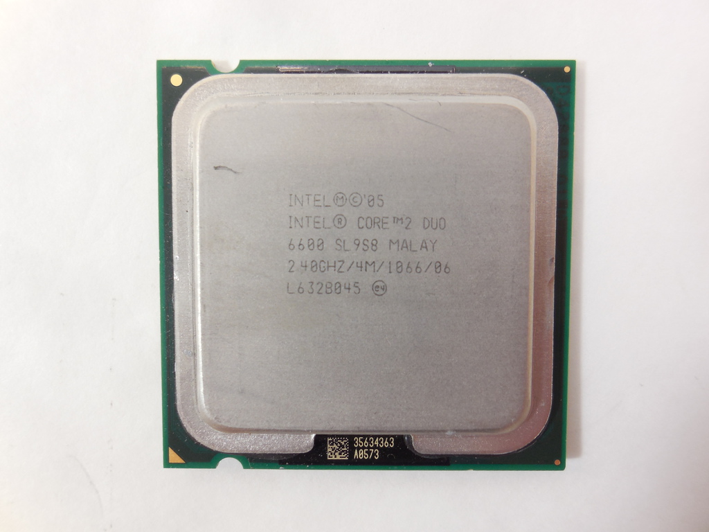 Процессор Socket 775 Intel Core 2 Duo E6600 - Pic n 270435