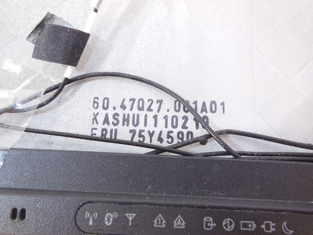Верхняя крышка ноутбука Lenovo ThinkPad X201 - Pic n 281109
