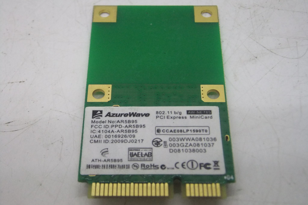 Модуль Wi-Fi mini PCI-E для ноутбука AzureWave - Pic n 123014