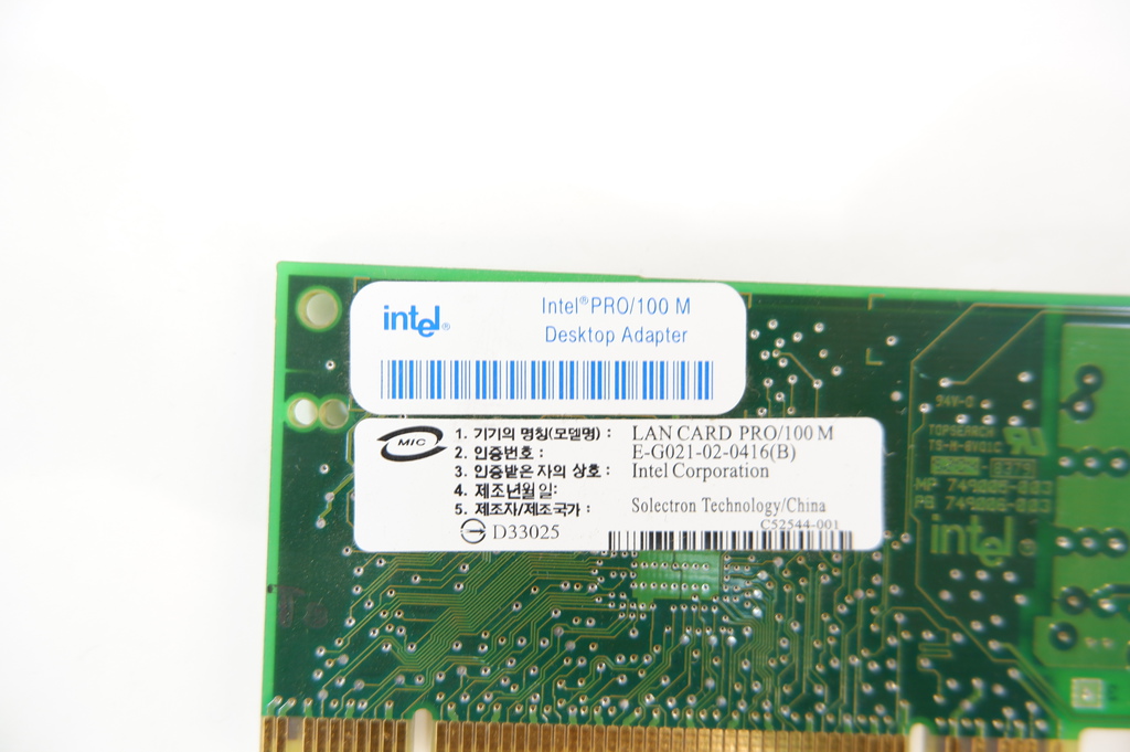 Сетевая карта PCI Intel PRO/100 M  - Pic n 282660