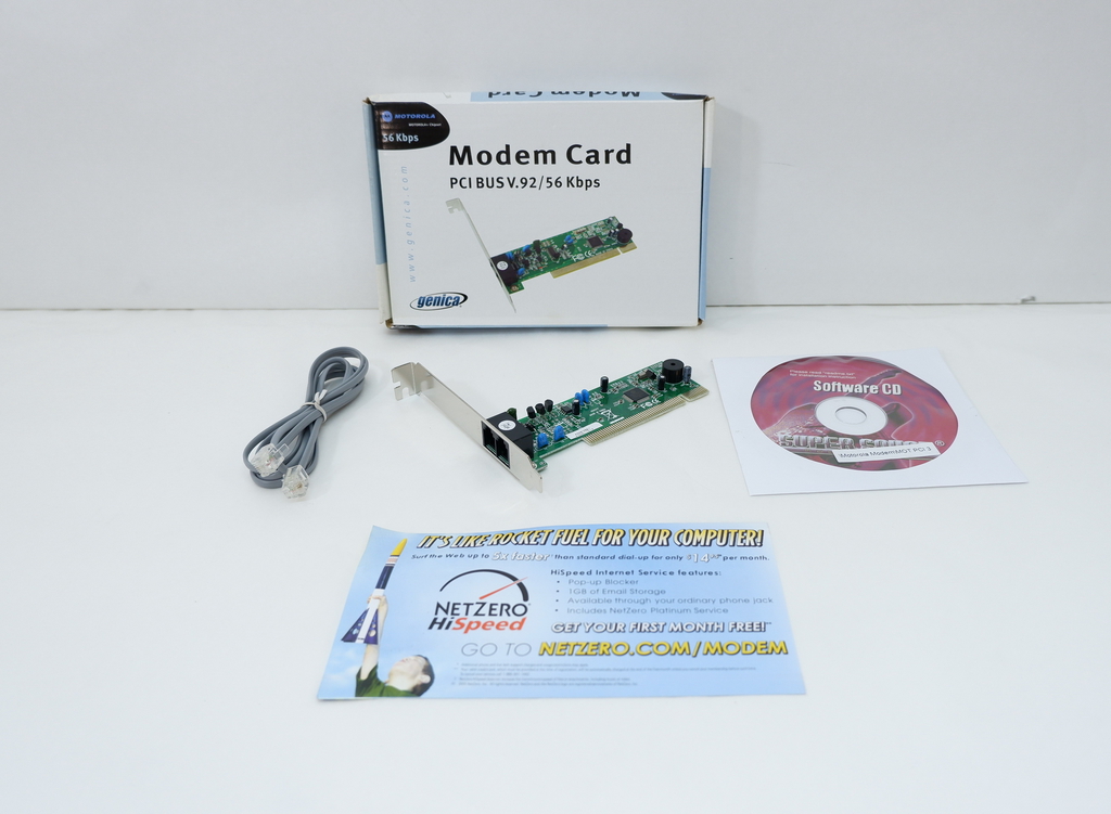 Modem card PCI BUS V.92/ 56 Kbps genica MOTOROLA - Pic n 255435