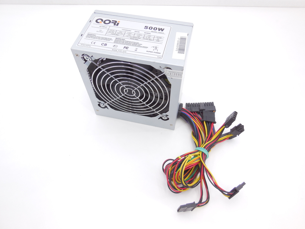 Блок питания ATX 500W QORI 500CG /24+4pin - Pic n 273240