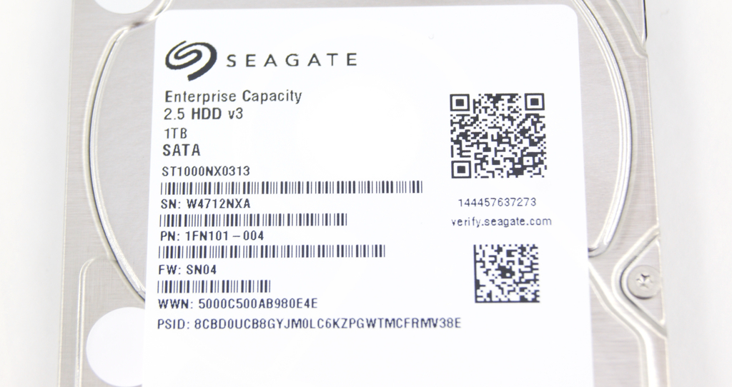 Серверный HDD 2.5 SATA 1TB Seagate ST1000NX0313 - Pic n 297494
