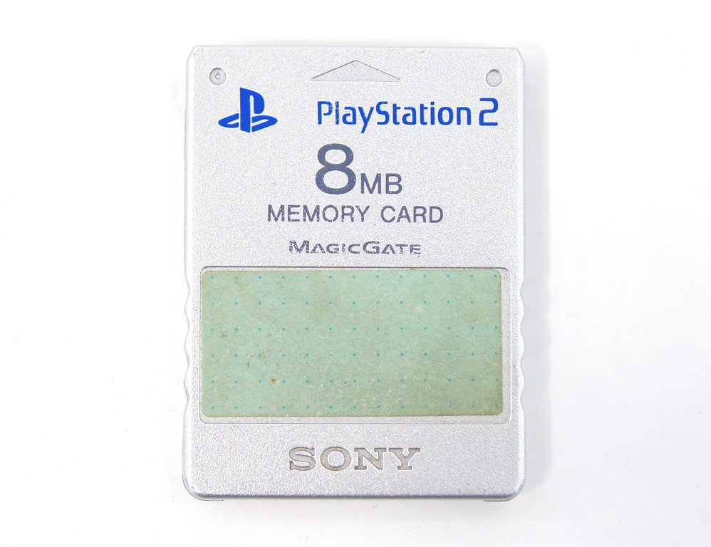 Карта памяти для Sony PlayStation 2 8MB Silver - Pic n 302387