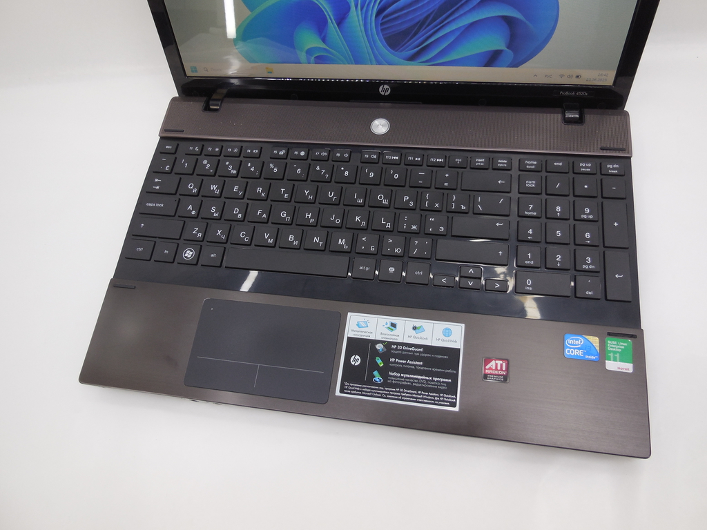 Ноутбук HP ProBook 4520s Intel Core i3 330m DDR3 4Gb HDD 500Gb Wi-Fi Radeon HD 5470 Windows 11 Pro - Pic n 308604