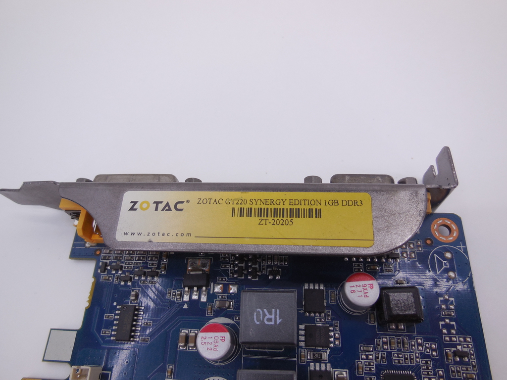 Видеокарта PCI-E Zotac GT220 Synergy Edition 1Gb DDR3, HDMI, DVI-I, SVGA Нерабочая - Pic n 309482