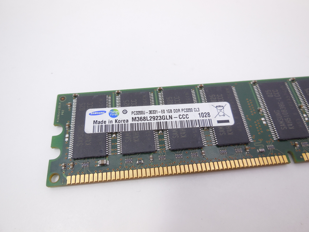 Модуль памяти DDR400 1Gb Samsung M368L2923GLN-CCC - Pic n 309709