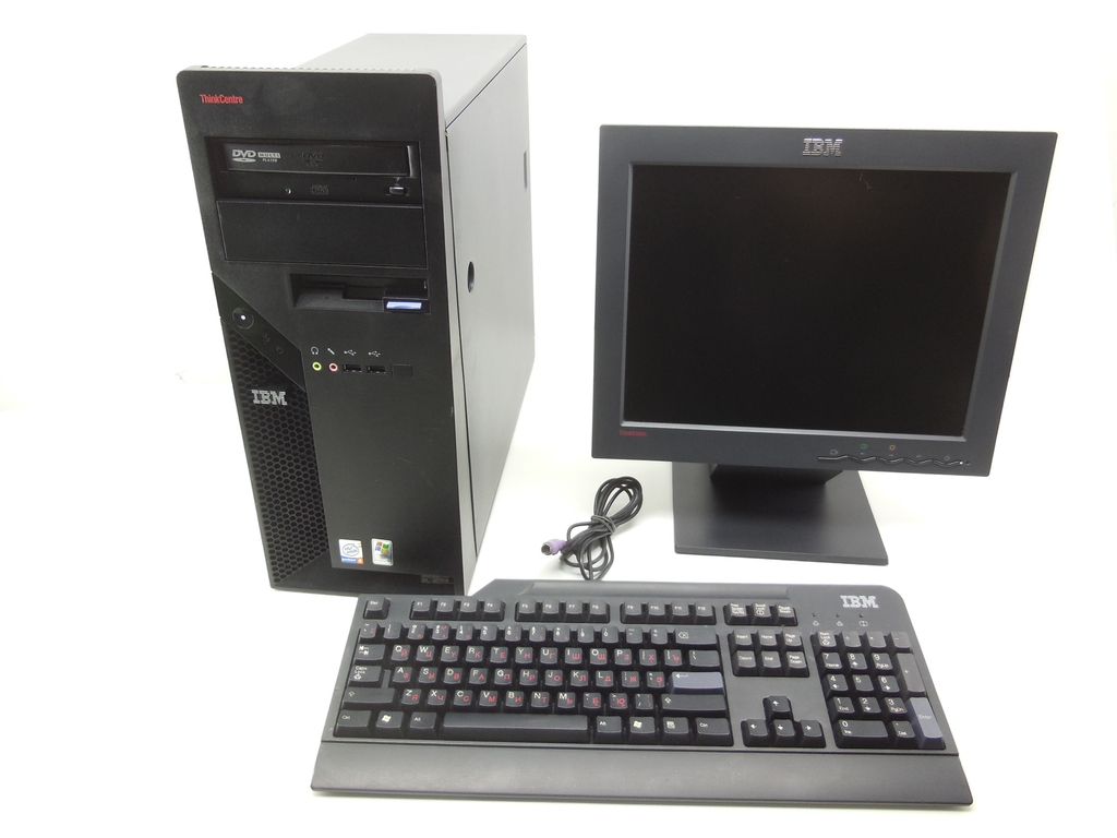 Комплект IBM ThinkCentre A51 + Монитор TFT 15" IBM L150 + клавиатура IBM SK 8820 - Pic n 309994