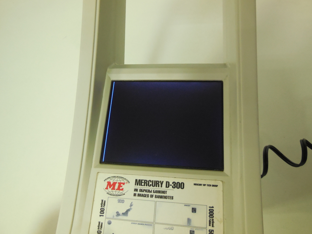 Детектор банкнот Mercury D-300 - Pic n 310104