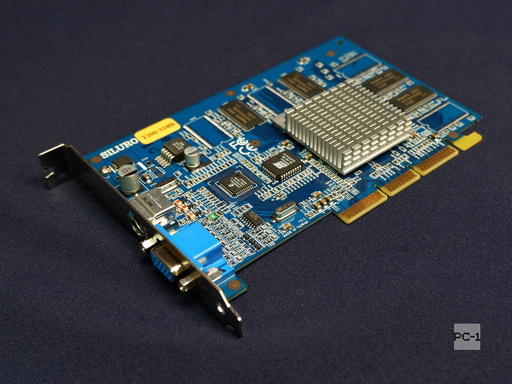 Видеокарта AGP ABIT Siluro GF2 T200 32Mb GeForce2 MX 200, SDRAM 64bit, VGA, TV-out, мануал, диск, кабели, НОВАЯ - Pic n 279349