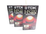 Видеокассета VHS TDK HS 180 - Pic n 243748
