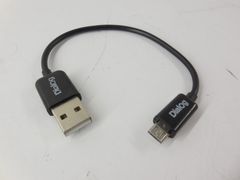 Кабель USB — microUSB 15см