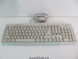 Клавиатура PS/2, б/у, белая, в ассортименте - Pic n 97385