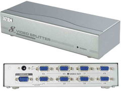 Видеосплиттер Разветвитель ATEN VS-98A, 8 портов