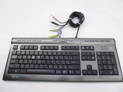 USB Клавиатура A4Tech MultiMedia KLS-7MU Цв Серый