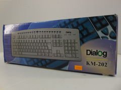 Клавиатура мультимедийная проводная PS/2 Dialog