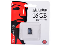 Карта памяти microSD 16GB Kingston