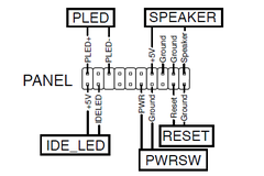 Удлинитель контактов фронт панели материнской - Pic n 255612
