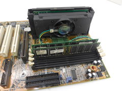 Комплект MB Плата + CPU Процессор + SDRAMM Память - Pic n 260172