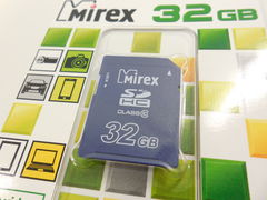 карта памяти Secure Digital HC (SDHC) 32Gb Mirex - Pic n 261312
