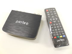 Ресивер DVB-T2 + Медиаплеер Perfeo PF-120-1