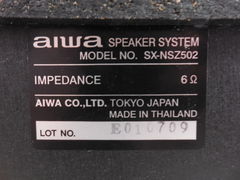 Акустическая система 2.0 Aiwa SX-NSZ502 - Pic n 262032