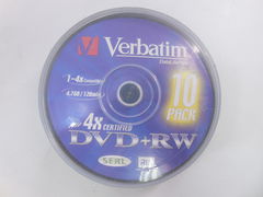 Компакт-диск Verbatim DVD+RW 4,7Gb / 120 min
