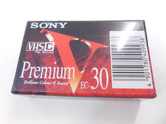 Видеокассета VHS-C Sony EC-30 Premium, 90 мин - Pic n 262924