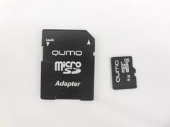 Карта памяти microSDНС 4Gb Qumo