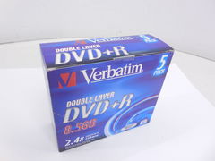 Болванка DVD+R DL 8.5Gb Verbatim BOX