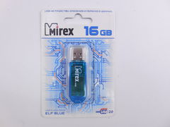 Флэш накопитель USB 16GB Mirex Elf Blue - Pic n 266105