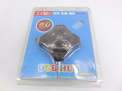 USB-хаб KB-264 черно-прозрачный